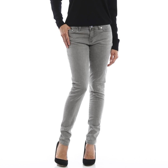 Michael Kors Distressed Gray Skinny Jeans - Size 6 - Picture 1 of 12